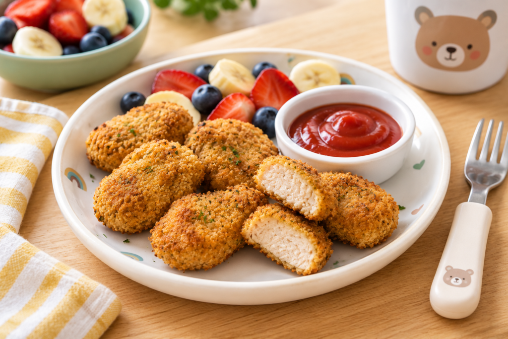 paleo chicken nuggets recipe with almond flour for toddlers